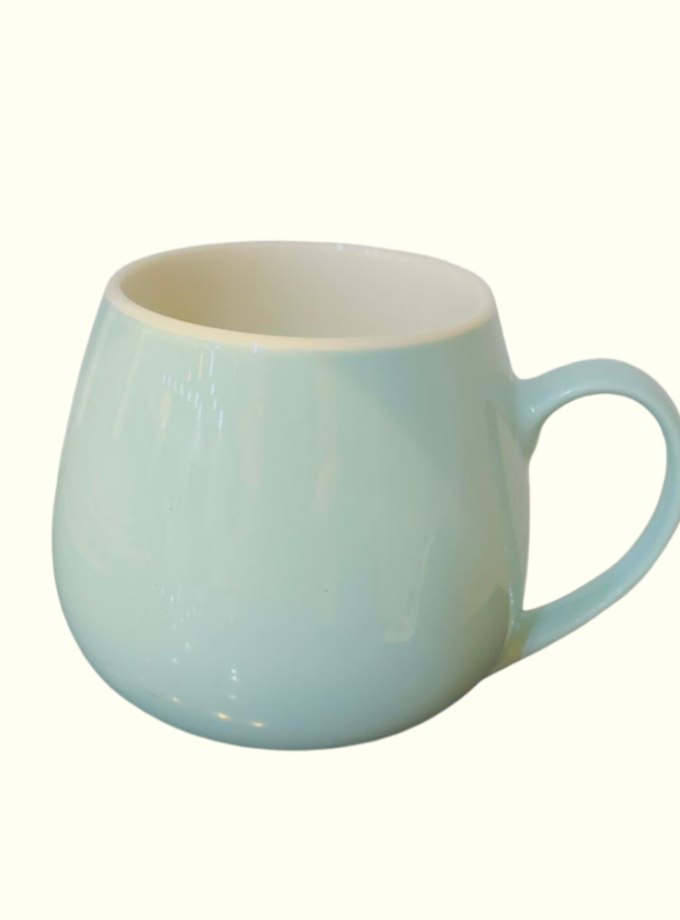 Aqua Bliss Ceramic Hug Mug